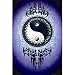 Yin-Yang Tribal Art Poster Print - 24x36