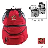 University of Maryland Terps Backpack Cooler Picnic Basket Screen Printed