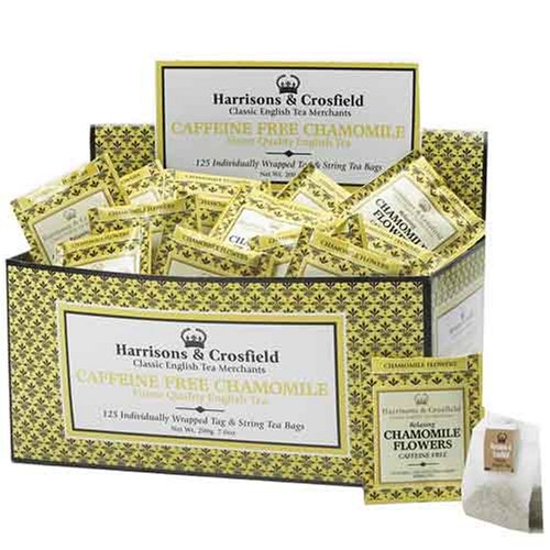 Harrisons & Crosfield Chamomile, Fresh Sealed Individually Wrapped, 125-Count,... by Harrisons & Crosfield