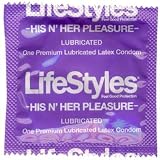 Lifestyles His N Her Pleasure Condoms 48 Pack