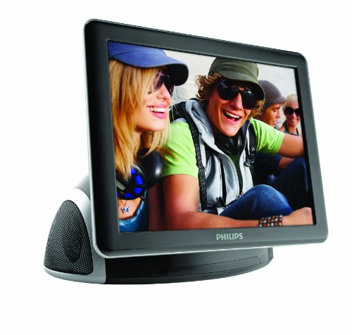 Philips SPF4080P/G7 8-Inch BoomBoom PhotoFrame and Gadget Hub (Piano Black)