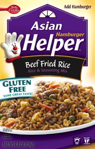 Asian Helper Beef Fried Rice, 4.4-Ounce Boxes (Pack of 12)