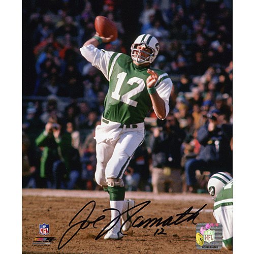 Mounted Memories New York Jets Joe Namath Signed 8X10 Photo