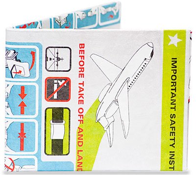 (3x4) In Flight Tyvek Mighty Wallet