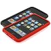 Cool Bananas Value Pack (2x Silikon Skin H�lle schwarz und rot inkl. Displayschutzfolie) f�r iPod Touch 3. Gen