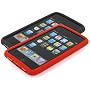 Cool Bananas Value Pack (2x Silikon Skin H�lle schwarz und rot inkl. Displayschutzfolie) f�r iPod Touch 3. Gen