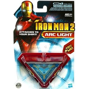 Amazon.com: Iron Man 2 Movie Mark VI ARC Chest Light: Toys & Games