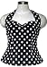 Pinup 50's Style Polka Dot Halter Top - L / 14