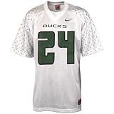 Nike Oregon Ducks #24 White Replica Football Jersey