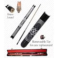 Trademark Ying Yang Hardwood Billiard Cue