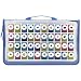 40 Piece Button Punch Set-For Crafts-Popular Shape (Blue) (19.75"L x 13"W x 2.25"H)