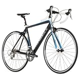 Diamondback Podium 2 Road Bike 700c Wheels, (Black/Blue, 52 cm)