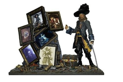 Childrens Toyshop  Toys : Pirates of the Caribbean Hector Barbossa Scene Replica