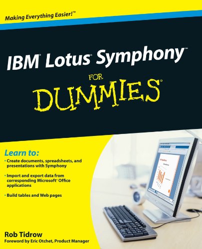 IBM Lotus Symphony For Dummies