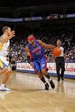 Detroit Pistons v Golden State Warriors: Richard Hamilton Photographic Poster Print by Rocky Widner, 16x24