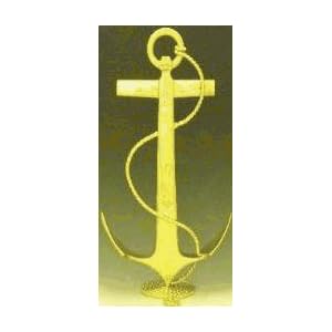 Mayer Mill Brass - SAAI-L - Small Anchor Andiron - Pair