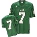 adidas Notre Dame Fighting Irish Replica Kelly Green #7 Football Jersey