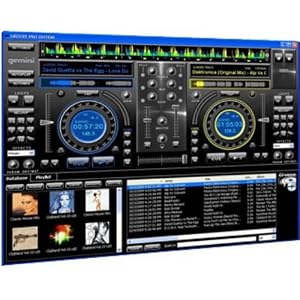 Gemini GROOVE Professional PC Mixing Software with MP3, WMA, Ogg Vorbis, Wave support