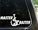 Master Baiter - funny fishing decal / sticker