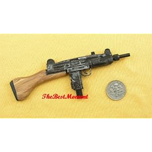 Furuta_S3 Machine 1/6 UZI 9mm World Gun Model For 1:6 Scale 12" Action Figure Accessories (Original from TheBestMoment @ Amazon)