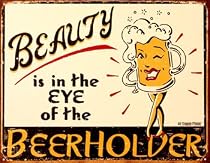 Beerholder Tin Sign, 16" x 13"