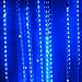 AGPtek® 50CM Meteor Shower Rain Tube Snowfall LED Light For Christmas Tree Garden Decoration - Blue