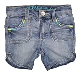 GUESS infant Girls Medium Stone Blue Shorts