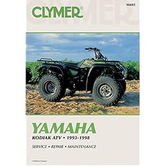 Clymer Yamaha: Kodiak Atv : 1993-1998