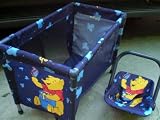 Disney Winnie the Pooh, Pretend Play, Baby Doll Playpen & Carrier toy