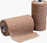 3M Coban Self Adherent Wrap Tan - 4 Inches X 5 Yards - 18 Pieces