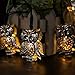 Solar Powered Owl Shape String Lights