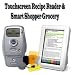 Demy Kitchen Safe Touchscreen Recipe Reader & Smart Shopper Grocery List With Cleaning Kit