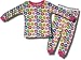 Paul Frank "Colorful Monkeys" 2 piece. Thermal Pajamas for toddler Girls