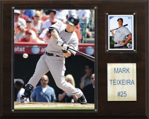 MLB Mark Teixeira New York Yankees Player Plaque