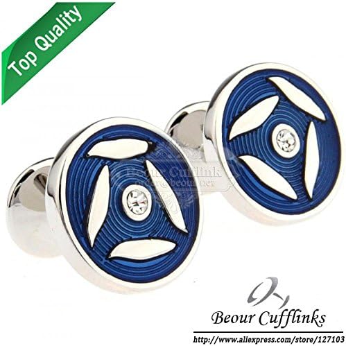 SunShine Day 2015 Rushed Top Fasion Wedding Dress Superman Mens Gift Present Circular Epoxy Cufflinks