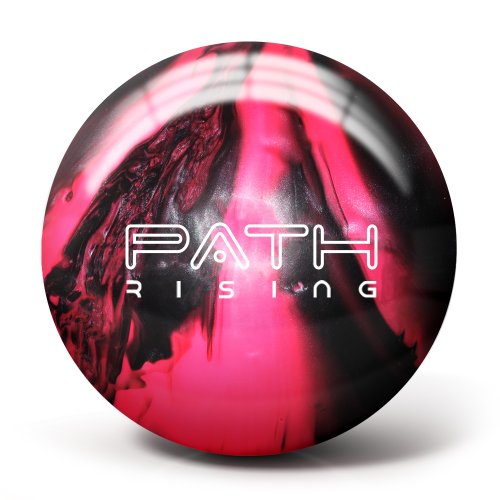 Pyramid Path Rising Pearl Bowling Ball (Black/Hot Pink, 14lb)
