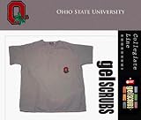 Ohio State Buckeyes Scrub Style Top from GelScrubs (with Leaf Logo)