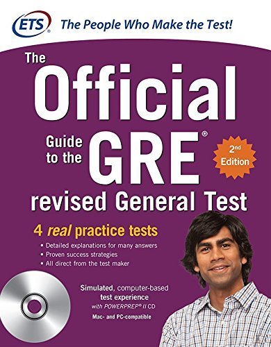 GRE The Official Guide to the Revised General Test with CD-ROM, Second Edition (GRE: The Official Guide to the General Test) by Educational Testing Service (2012) Paperback
