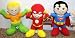 Search : Justice League Warner Brothers DC Comic Super Hero Set with Baby Flash, Aquaman, and Superman 10" Plush Dolls Mint with Tag