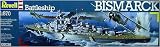 German Bismarck 1-570 Plastic Ship Model Kit by Revell Germany by Revell Ag (Germany)