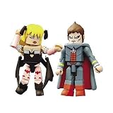 Street Fighter II featuring Darkstalkers Mini Mates Demitri vs. Morrigan 2pk