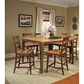 7 Pc Butterfly Gathering Table Set - Honey/ Chestnut&nbsp;