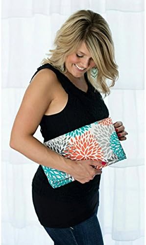 Brownie Gifts Floral Diaper Clutch