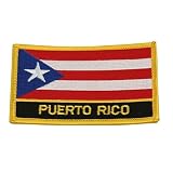 Rasta Flag Patch-Puerto Rico