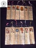 100 Egyptian Papyrus Bookmarks