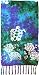 Half Size Turquoise, Green & Purple Turtle Sarong