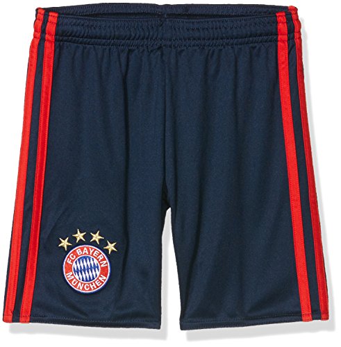 adidas Jungen Torwart/Heim FC Bayern München Replica Shorts, Night Indigo/Red, 140