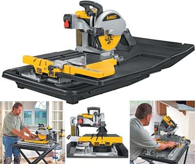 DEWALT D24000  1.5-Horsepower 10-Inch Wet Tile Saw