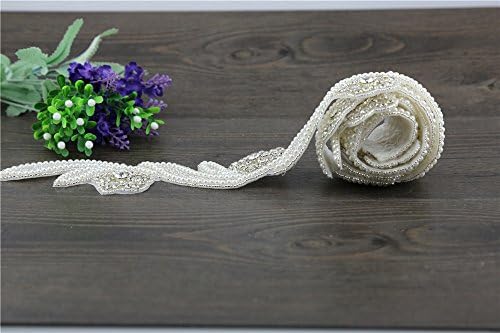 1 Yard rhinestone motif Bridal Accessories Wedding Dress Sash Belt