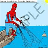 Rich Diesslins Funny General - Editorial Cartoons - Issues of the Real Spiderman - Career Options - Light Switch Covers - 2 plug outlet cover